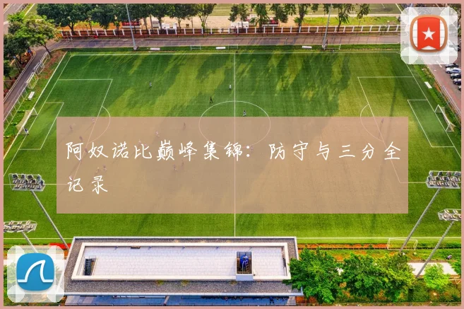 阿奴诺比巅峰集锦：防守与三分全记录