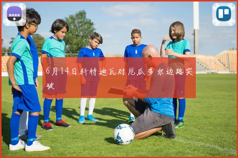 6月14日科特迪瓦对厄瓜多尔边路突破